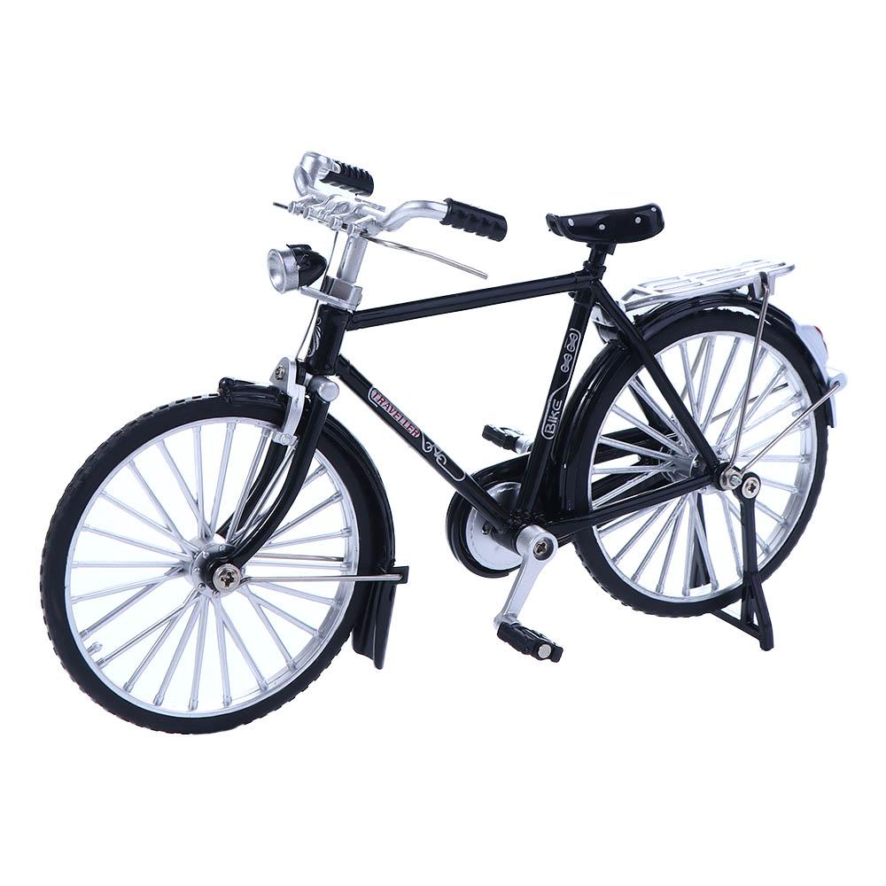 Mini Bicycle 1:10 Scale Diecast Metal Miniature Model Bicycle Model Retro Bicycle Vintage Bicycle Model Simulation Bicycle