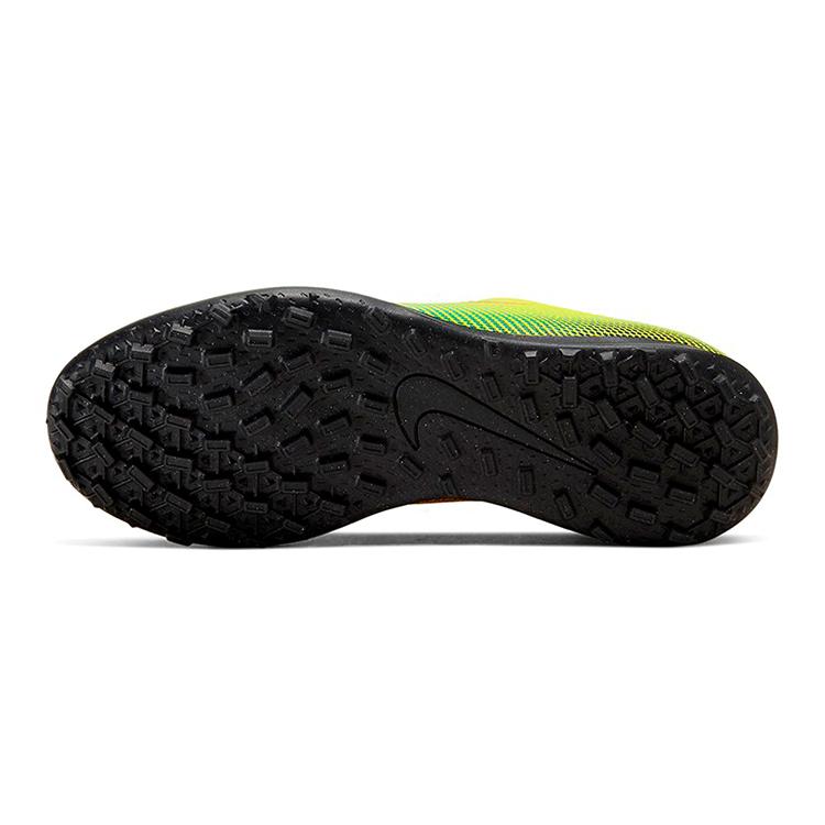 Nike Jr Vapor 13 Assassin 13 Club MDS Slip Resistant Abrasion Resistant Low top Kids' Soccer Shoes Neon Green Orange CJ1179-703