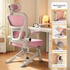 Ergonomic Study Chair for Teens - Adjustable Student Desk Chair, Lumbar Support Computer Chair, Home Office Learning Seat