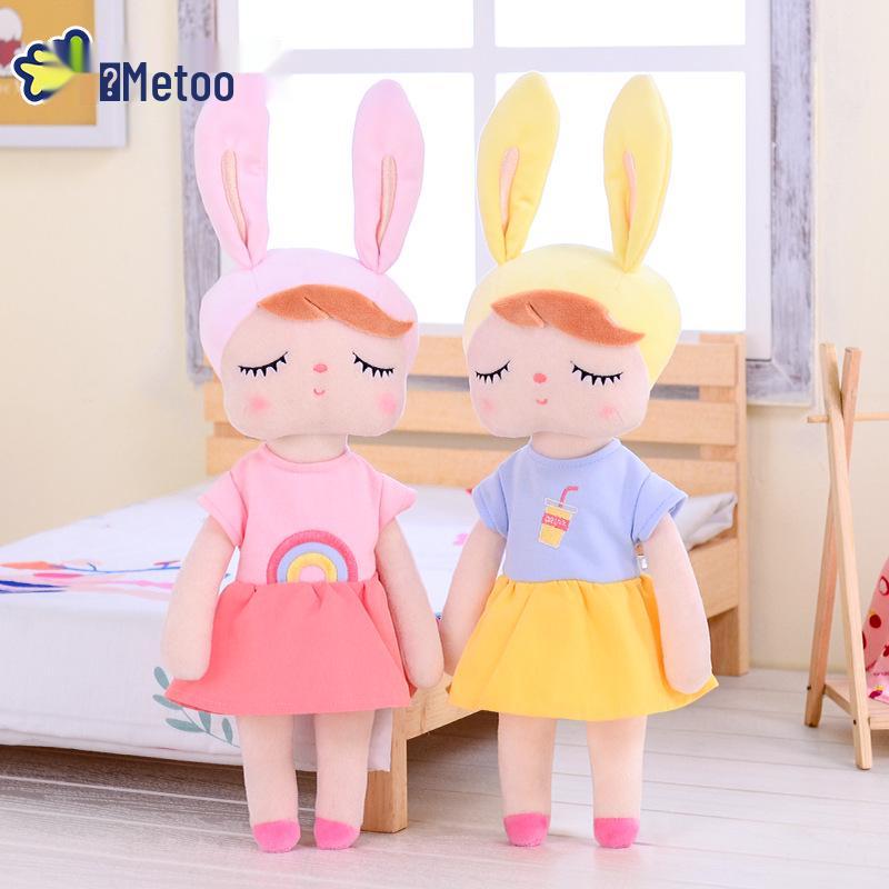Mimi Rabbit Angela Doll Series: Children's Plush Dress-Up Birthday Gift