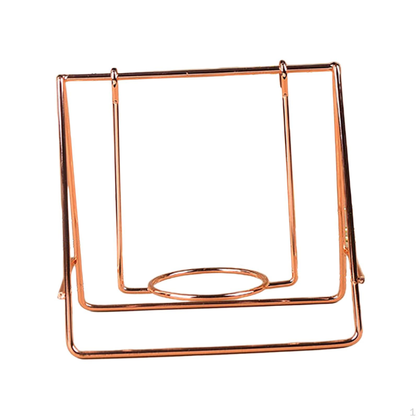 

Подставка-держатель для хрустального шара, подставка-мольберт для домашнего декора розового золота