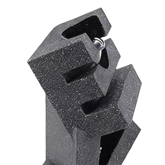 Yousheng 3D Printed LOVE Vase Plastic Flower Vase Modern Hand Sculpture Decorative Vase for Table Centerpiece Wedding Living Room Office Home