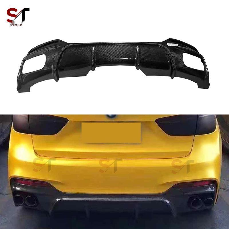 BMW X6 F16 Carbon Fiber Rear Bumper Diffuser 3D Style Lip Kit