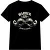 Barber Life T Shirt Beard Is Forever Moustache Scissors Vintage Graphic Tee