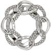 Brooch Pin Flower Twist Shape Sparkling Rhinestones Imitation Pearls Decor Scarf Buckle Sweaters Collars Hats Bags Coats Scarves Accessory