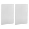 Clear Acrylic Sheet Transparent Plastic Panel Board for DIY Projects Signs Home Decor Photo Frame 2 Pieces