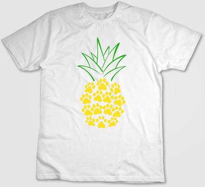 Lustige Ananas Symbolfigur, Kurzarm T-Shirt Herren / Damen H361