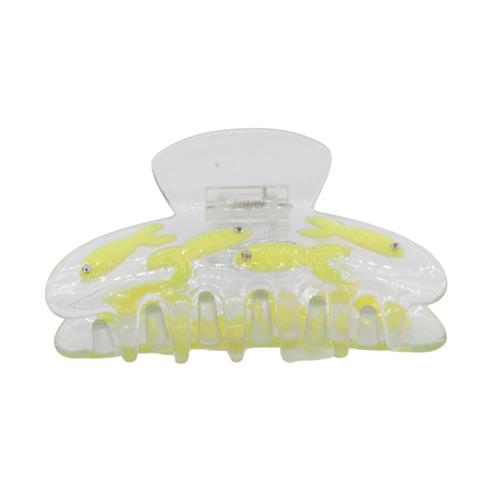 Goldfischglas Damen Haarspange Essigsäure Kopfschmuck Acetat Haarklammer Weibliches Haarschmuck