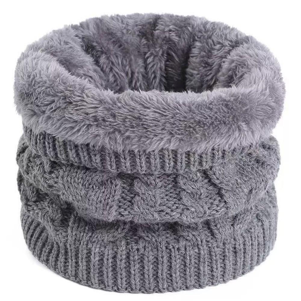 Windproof Knitted Scarf Thickned Neck Cover High Quality Neck Scarf Unisex