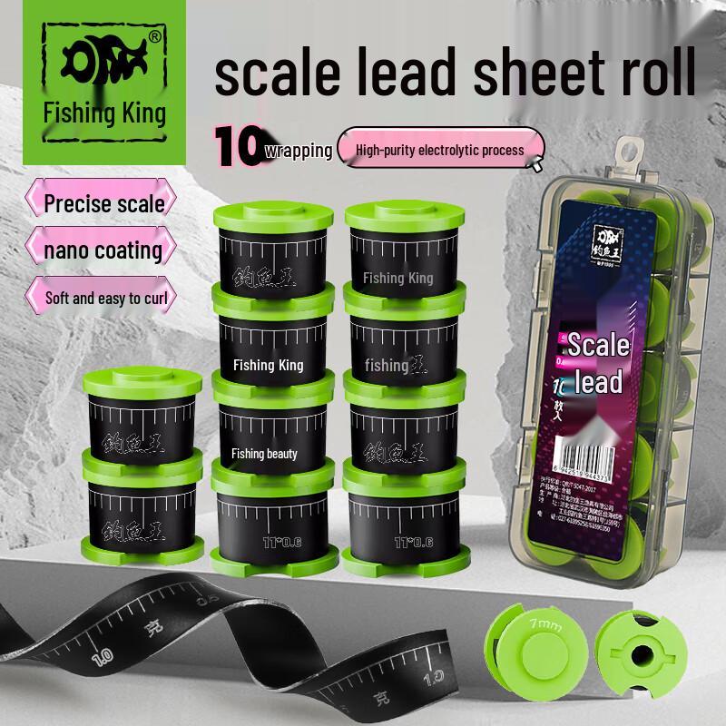 Fishing King Scaled Lead Foil Roll