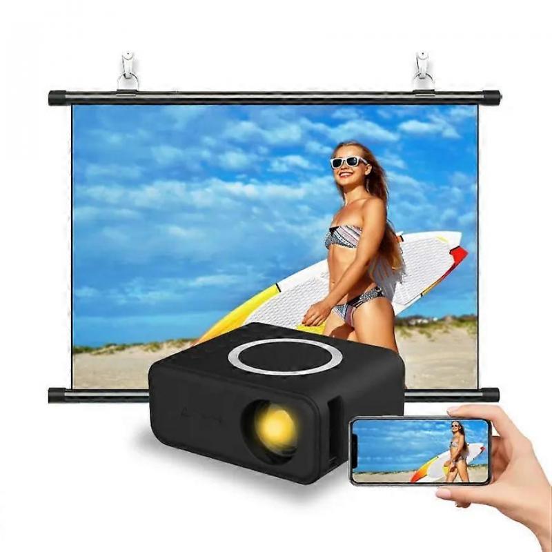 Mini Projector YT300 LED 1080P Smart Home Theater USB Wire Wifi Wireless Sync Phone Game Beamer