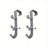 Pool Leaf Skimmer Net Holder Adjustable Telescopic Pole Hanger Above Ground Pool  Tub Cleaning Accessories
