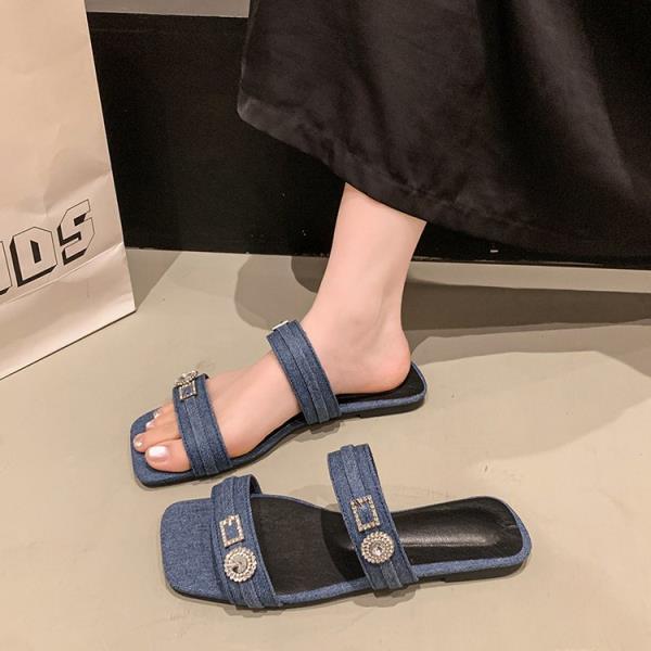 Fashion Slippers Casual Leopard Shoes Slipers Women Slides Big Size Luxury 2025 Flat Leopard Female Shoes Slippers Casual Big Size Slide