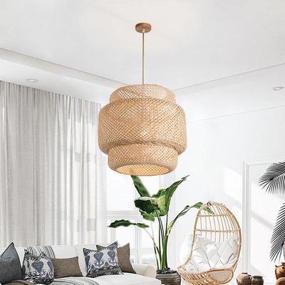 Bamboo Chandelier Restaurant Cafe Bamboo Chandelier Farmhouse Style Living Room Bedroom Simple Bamboo Chandelier