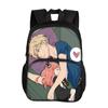 SPY×FAMILY Round Front Bag Backpack Versatile Fashion Trend Cartoon Boy and Girl School Birthday Best Gift