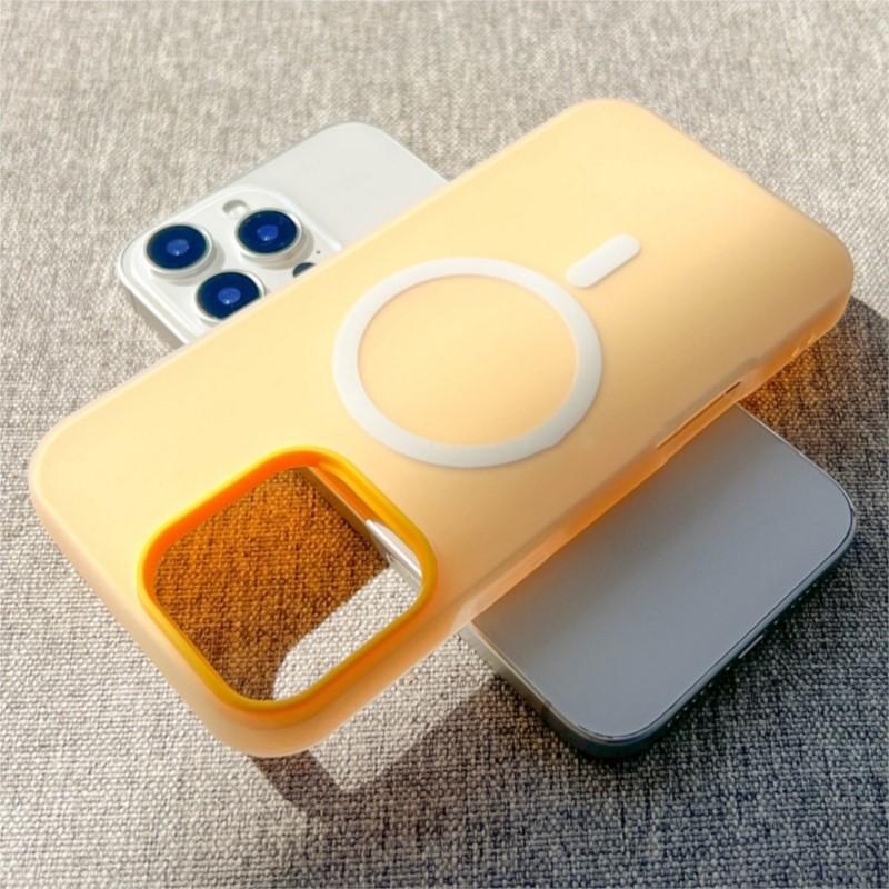 Candy Color 2IN1 for Magsafe Case for For Iphone 17 Air 16 15 14 13 12 Pro Max 11 16Plus 16E Magnetic Clear Matte Soft Cover