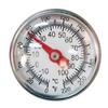 Genaues mechanisches Temperaturmessgerät Detektor Thermometer mit Sonde Lebensmittelgeeigneter Edelstahl für Küchenofen Sicherheit