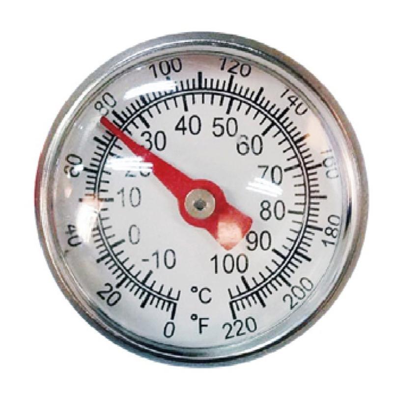 Genaues mechanisches Temperaturmessgerät Detektor Thermometer mit Sonde Lebensmittelgeeigneter Edelstahl für Küchenofen Sicherheit