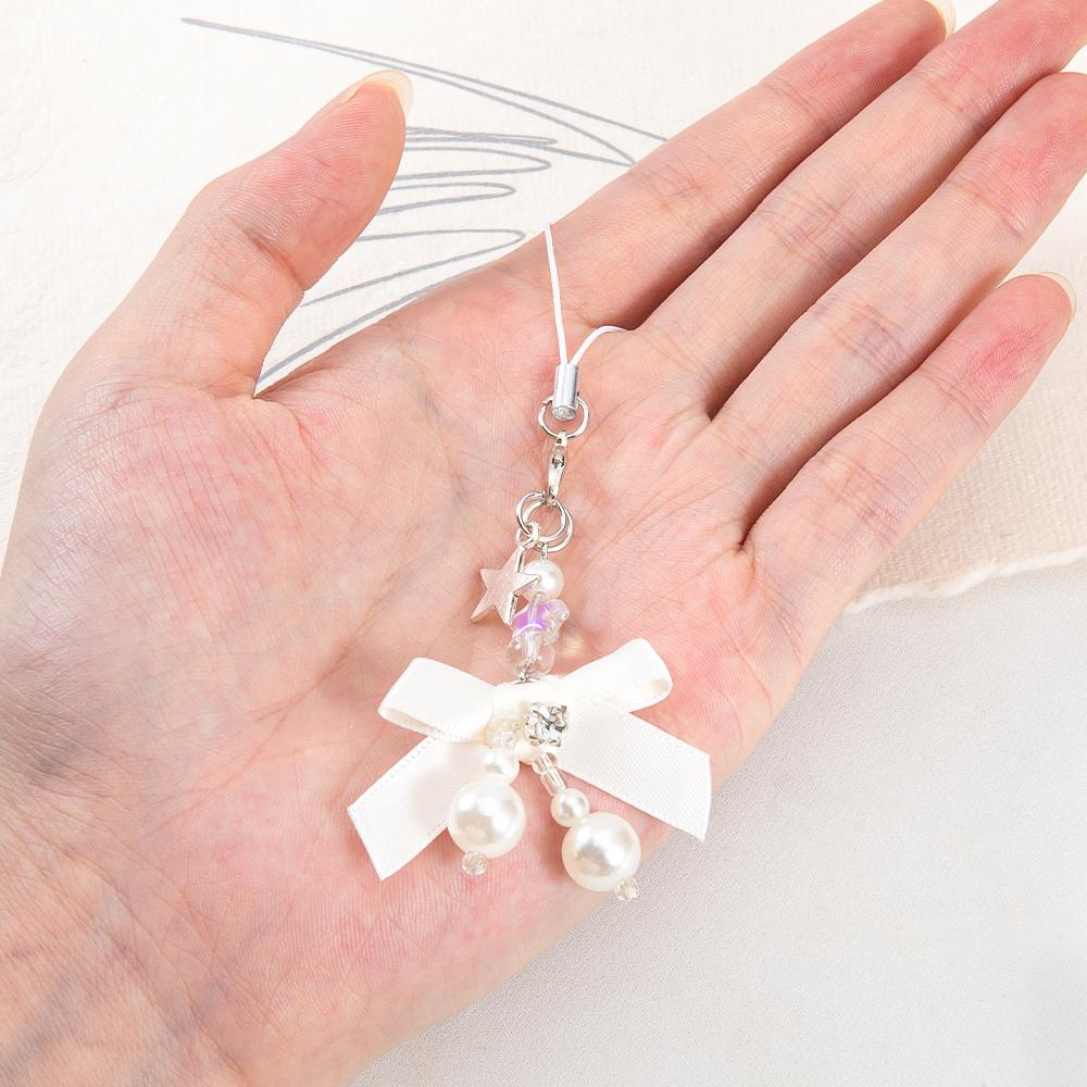 

1Pc Y2K Keychain Star Silver Color Charm Pendant for Bag Phone Strap Women Girl Cellphone Lanyard Keyring Camera Strap Jewelry