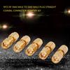 5PCS Durable Straight Plug SMA Male Connector Gold Gold Plated Coaxial Connector SMA Male Adapter Coaxial Systems