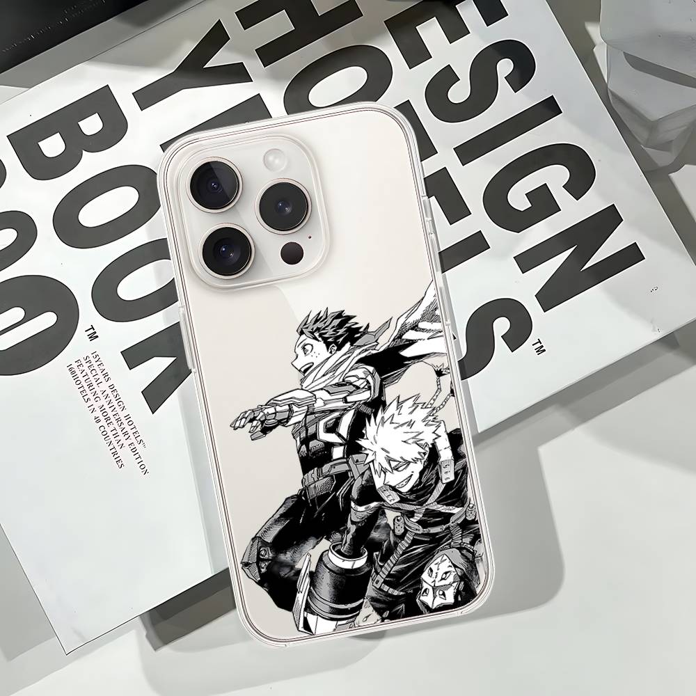 

Phone Case Amine M-My Hero Academias For Samsung S26 S25 S24 S23 S22 S21 S20 FE Note20Plus Ultra Edge 5G Clear Soft TPU Cover Samsung S24 FE 5G