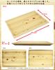 Ikegawa Wood Hinoki Square Tray, Medium, 35 X 25cm, 28024