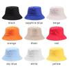 Fashion Outdoor Sunscreen Casual Bucket Hat Fisherman Cap Sun Caps Candy Color