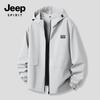 JEEP SPIRIT Men's Outdoor Windbreaker Jacket