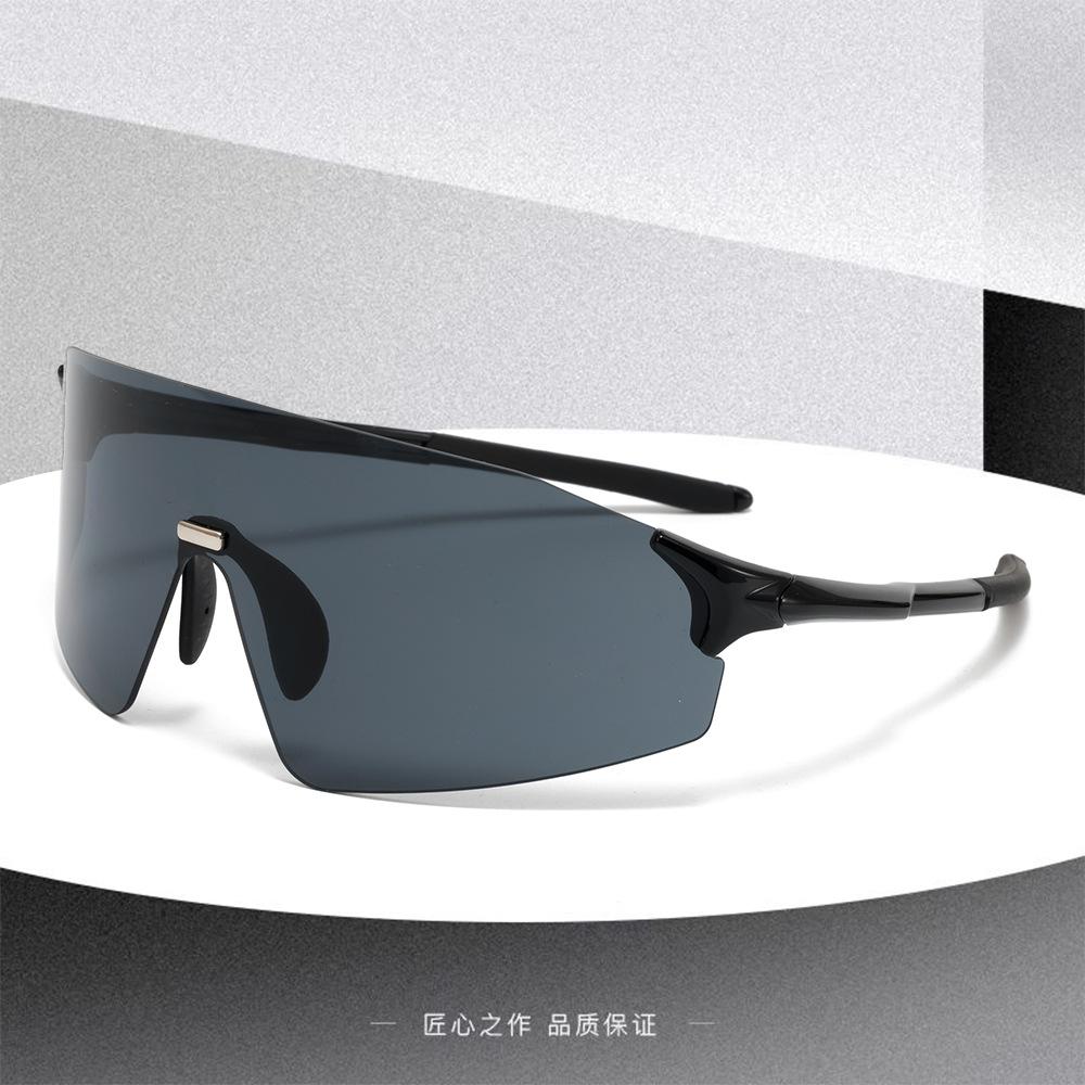 New cycling sunglasses, dust-proof, rimless, for outdoor sports, unisex, running glasses, UV protection