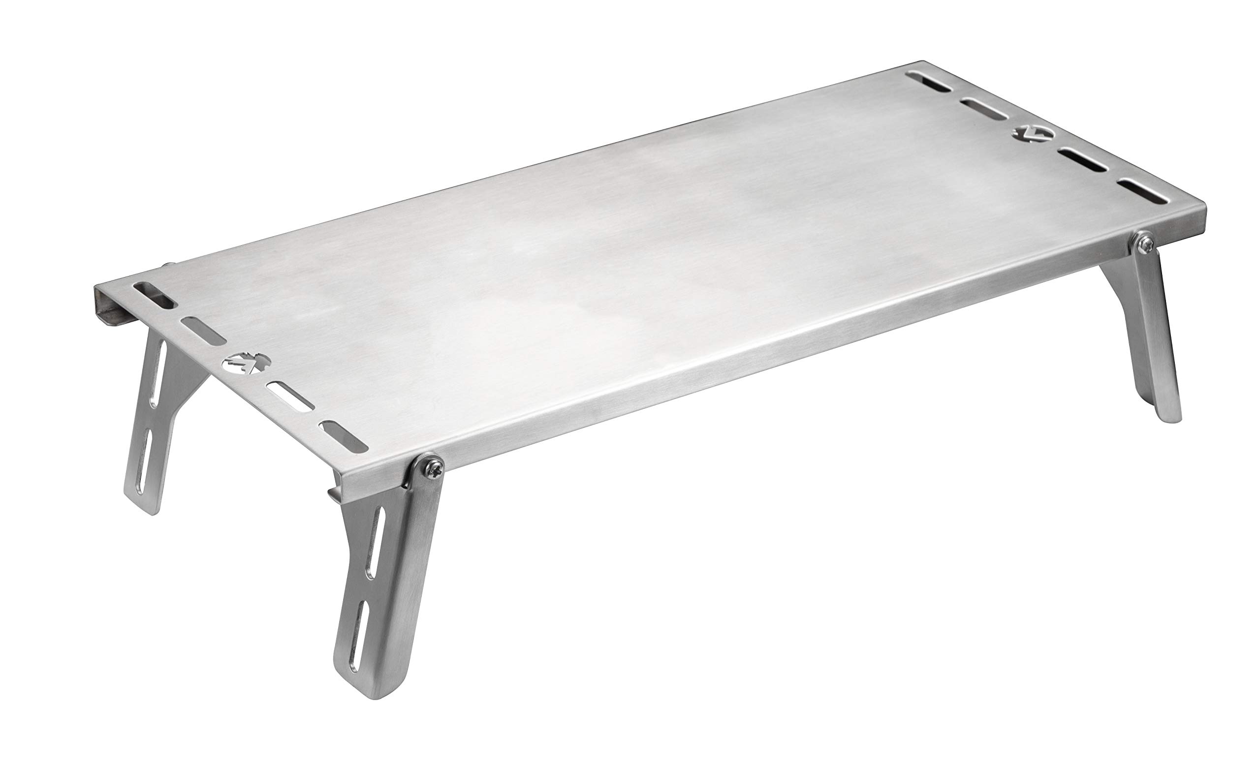 

CAMPING MOON Solo Kitchen Esbit Solo Table, All Stainless Steel, with Storage Bag, SK-8S