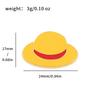 191 Spot ONE PIECE Brooch Riman Metal Badge Luffy Pirates One Piece Pin Accessories