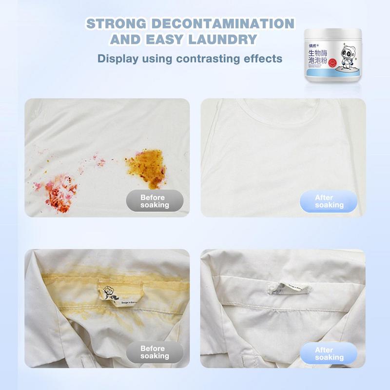 260g Bleaching Powder Laundry Stain Remover White Clothes Reducing Agent Laundry Bleach Detergent Remove Dyeing Whitening Stains