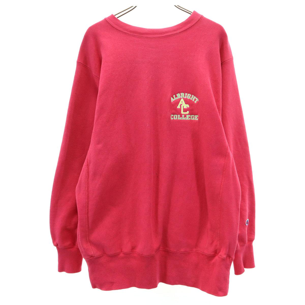 

Champion 90s Made in USA embroidered tag, old Long sleeve Reverse Weave Sweatshirt trainer Men s Used