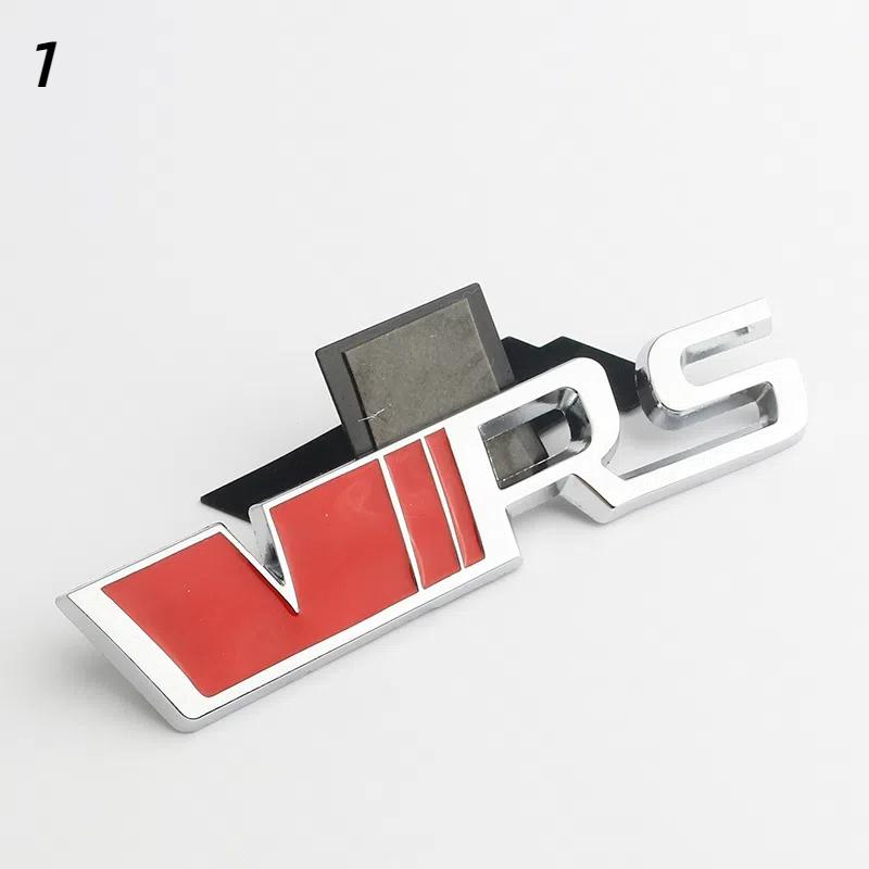 Metalen Auto Stickers VRS Logo Voor Octavia 2 3 Kamiq Kodiaq Karoq RS Superb Fabia Rapid Favorit VRS Embleem Badge Accessoires