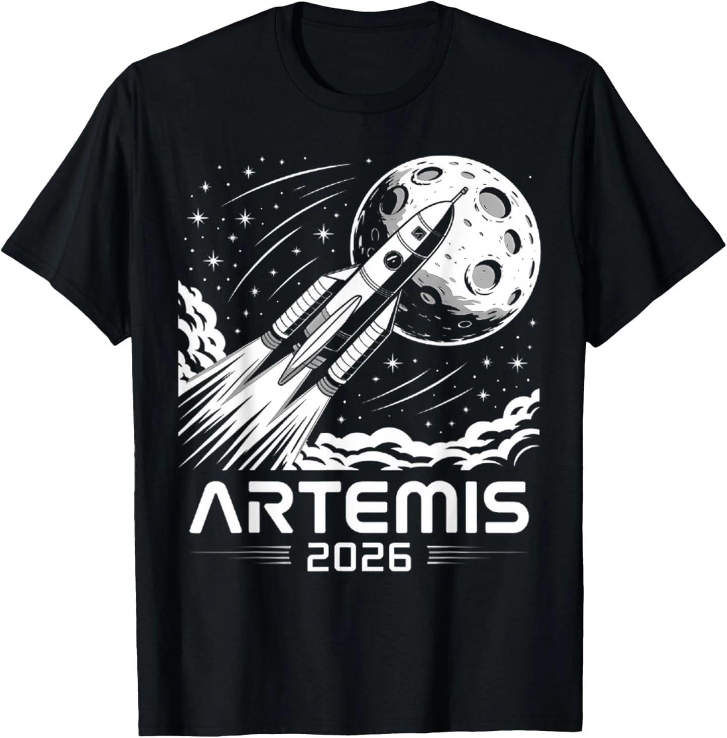 Artemis Launch to The Moon T-Shirt L