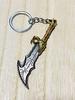 10cm Final Form Blades of Chaos God of War Ragnarok Sword Mini Weapon Accessory Keychain Decor Paper Knife God of War PS4 PS5