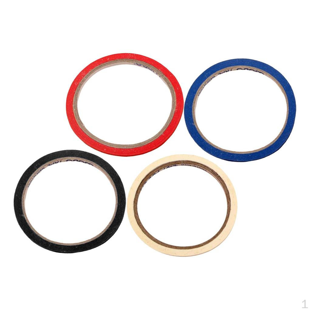 40Pcs Thin Draping Tape 3mm Whiteboard Masking Dress Tools 20m