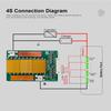 Плата защиты аккумулятора из титаната лития LTO 4S 5S 6S 7S 8S 9S 10S 80A 100A 2.3V 2.4V 1000A Пик для запуска автомобиля BMS с балансировкой