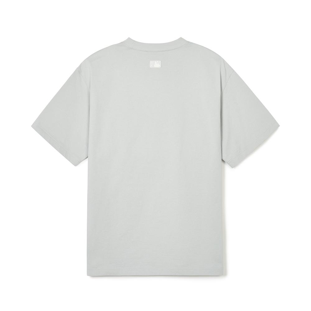 New MLB SS24 T Shirt Unisex Light Gray 3ATSB1143-43GRL