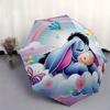 1pc Eeyore Automatic 3-Fold Umbrella Design, Cute Cartoon Pattern, Portable Outdoor Umbrella, Perfect, Holiday Gift for Disney fans.J033