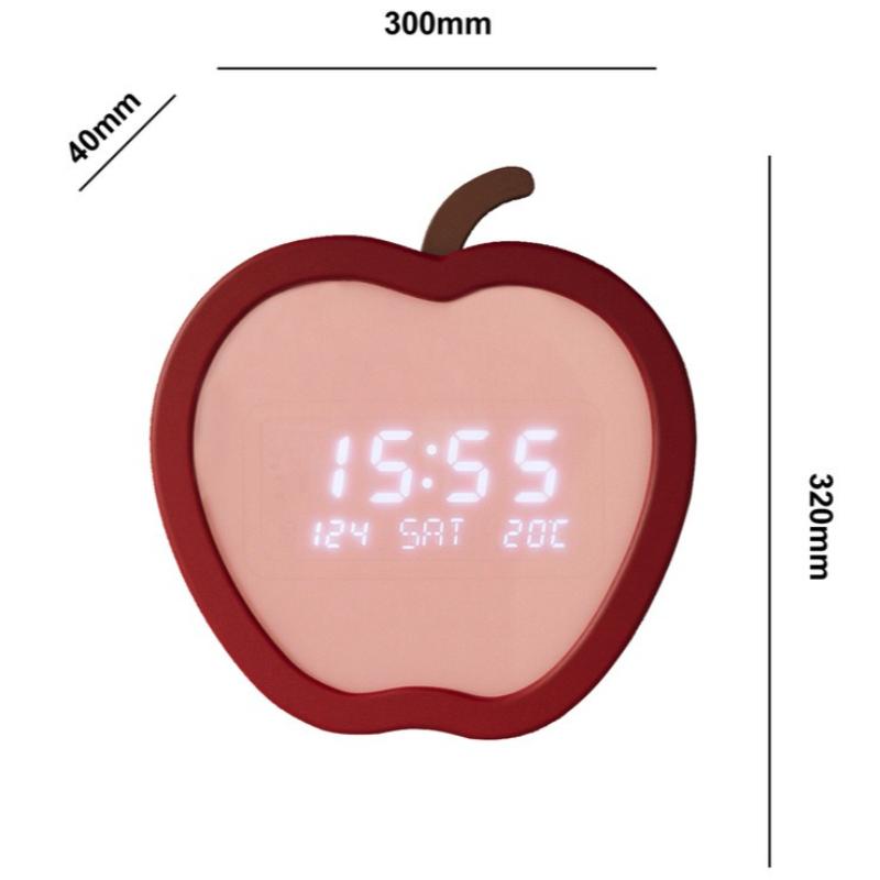 Smart LED Digital Clock Cartoon Cute Bedroom Alarm Clock Multifunctional Children Alarm Clocks Unique Aesthetic Home Decoration