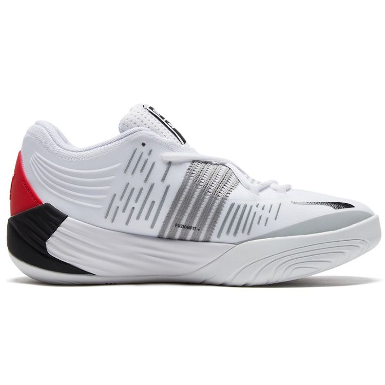 Puma Fusion Nitro White High Risk Red Unisex Sneakers 195514-04