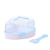 Hamster  Bathroom  Toy, Five-pointed Star Entrance Transparent Bathtub, Sand Bath Room With Sands
