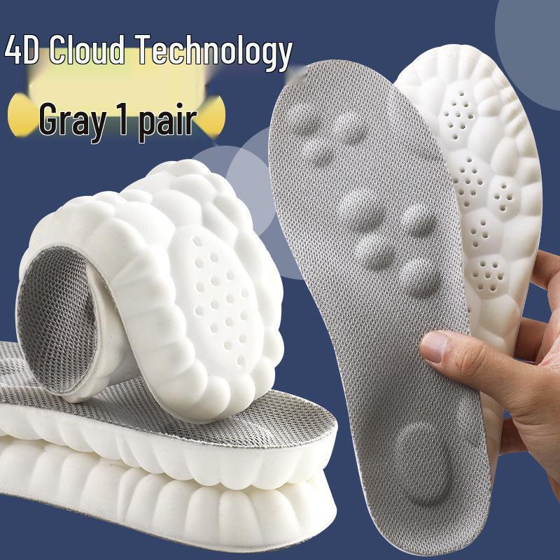 

Супермягкие массажные стельки для поддержки свода стопы для мужчин и женщин - Амортизирующие, Впитывающие пот, Дезодорирующие, Идеальны для длительного стояния 35-36