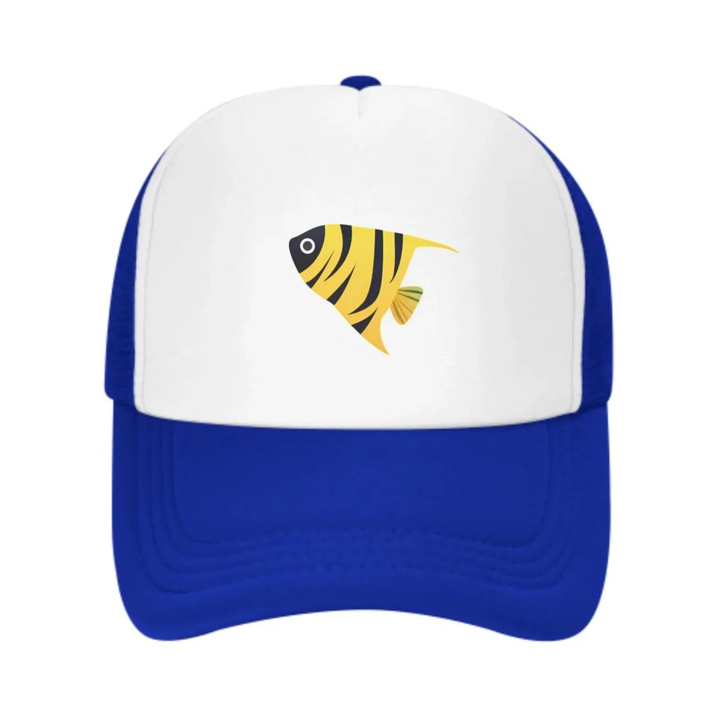 Tropical Fish Baseball Caps Fashion Trucker Hat Unisex Mesh Caps for Women Unisex Outdoor Leisure Travel Neutral Sunshade