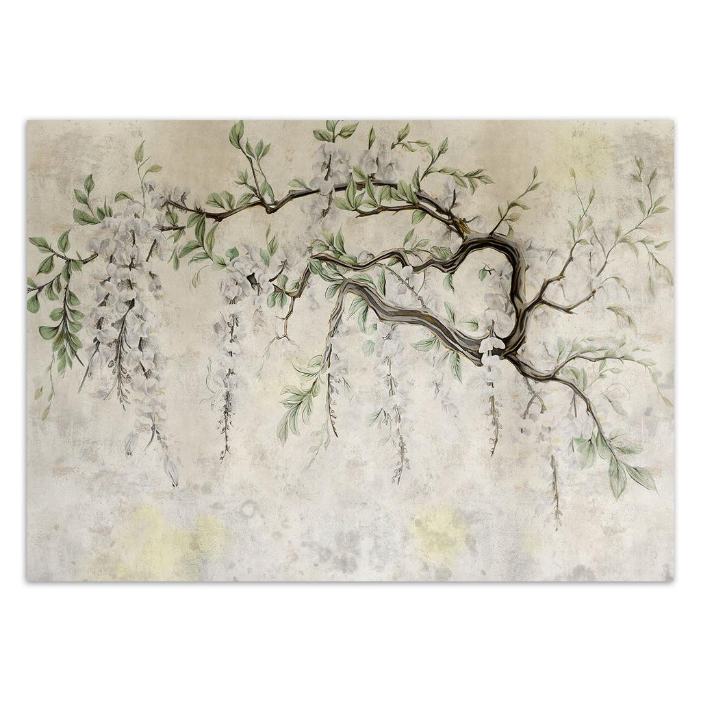 Wallpaper Hanging flowers minimalism