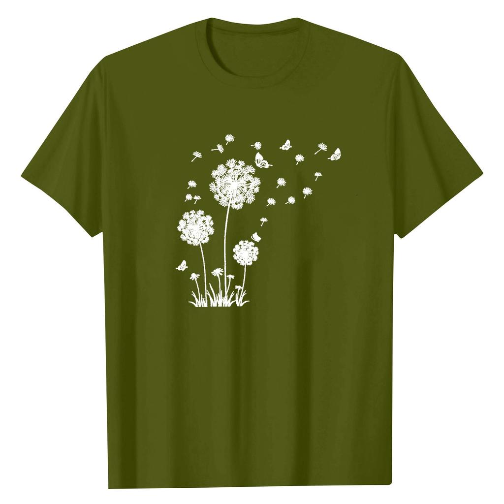 Summer Children's Crew-neck Top Printed Short-sleeved T-shirt Top Base