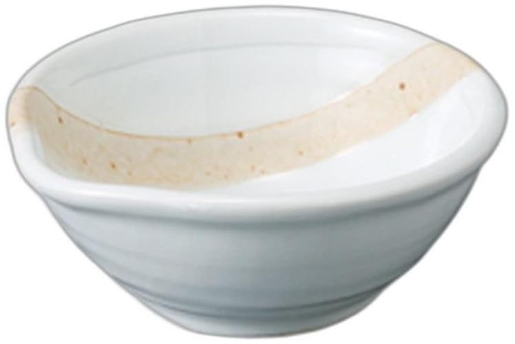 

Katakuchi Bowl x x Small Reinforced Setomonohonpo Kohiki-lacquered 4.0 [12.2 11.8 4.8cm] Bowl, Porcelain,