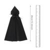 1:6 Scale Cape Cloak Cosplay Outfit Dressing up Costume Medieval Knight Cloak for 12 inch Male Female Figure