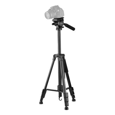 Andoer TTT-005 Stojan na statív z hliníkovej zliatiny Fluid Hydraulická guľová hlava Max. Výška 65 palcov Max.